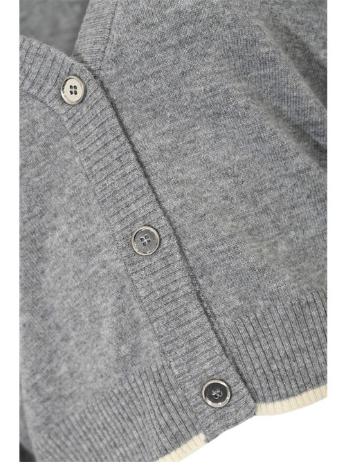 Cardigan Stromboli in misto lana e cashmere Grigio PINKO | 105447 A2Q9II2
